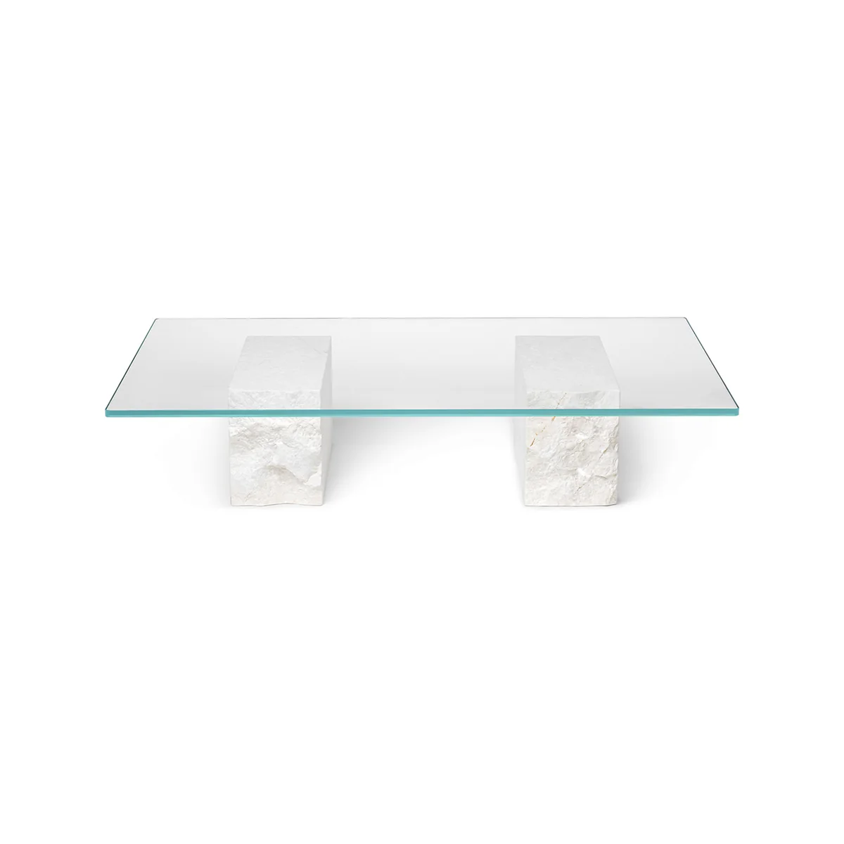 Ferm Living - Mineral Table basse, 120 x 70 cm, Bianco Curia Ferm Living - Mineral Table basse, 120 x 70 cm, Bianco Curia