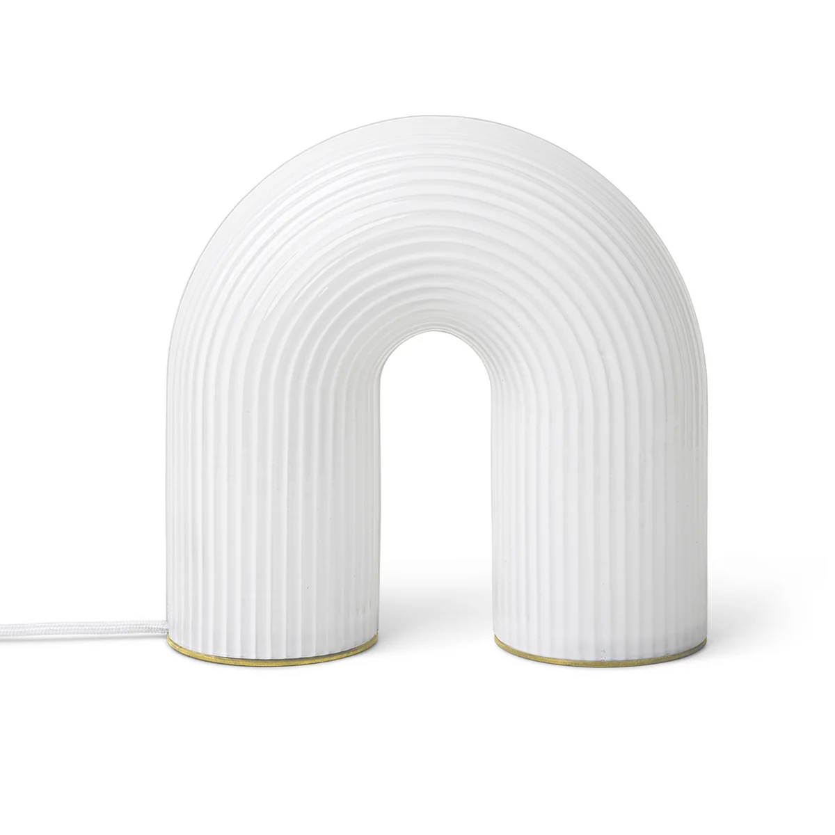 Ferm Living - Vuelta LED lampe de table / blanc