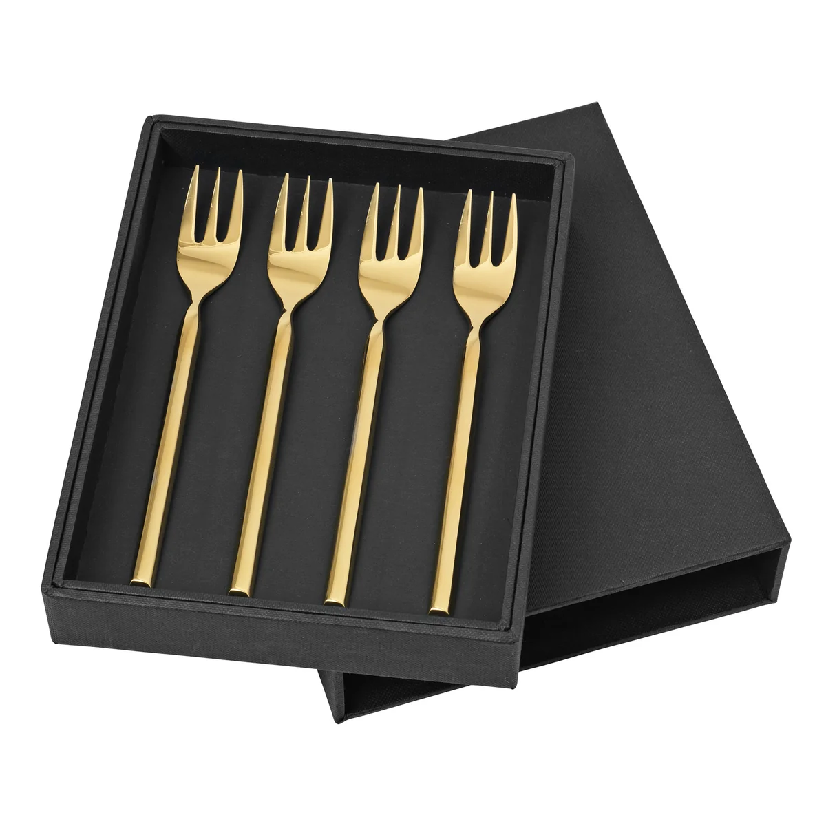 Broste copenhagen - Fourchette à gâteau tvis, or (4 pcs.)