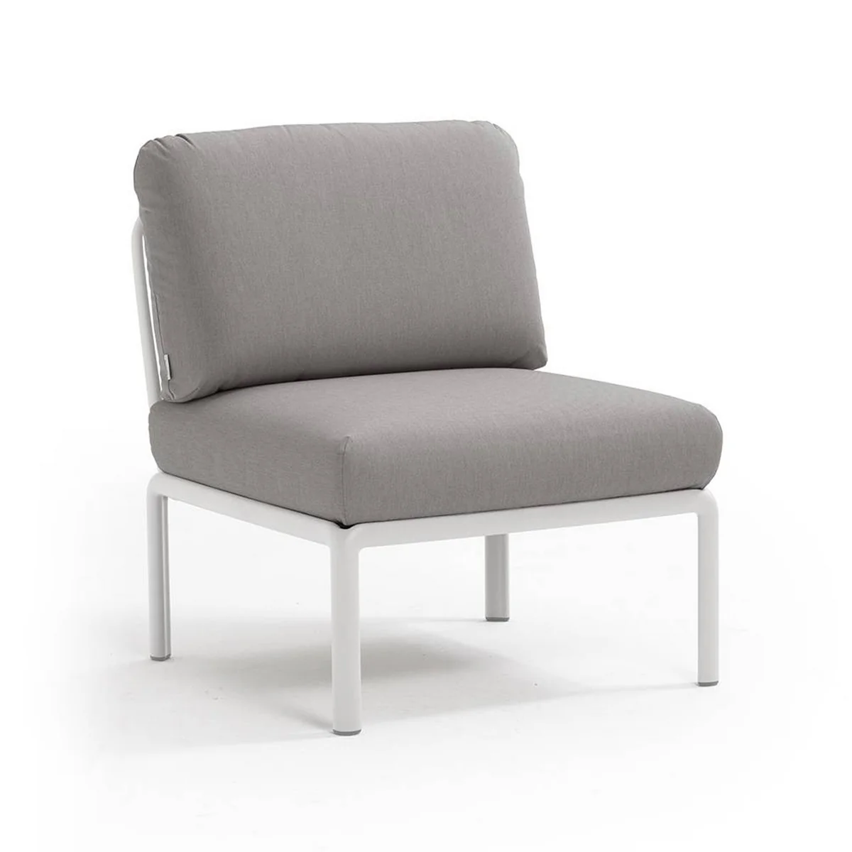 Nardi - Komodo Canapé modulaire élément central, blanc / gris Nardi - Komodo Canapé modulaire élément central, blanc / gris