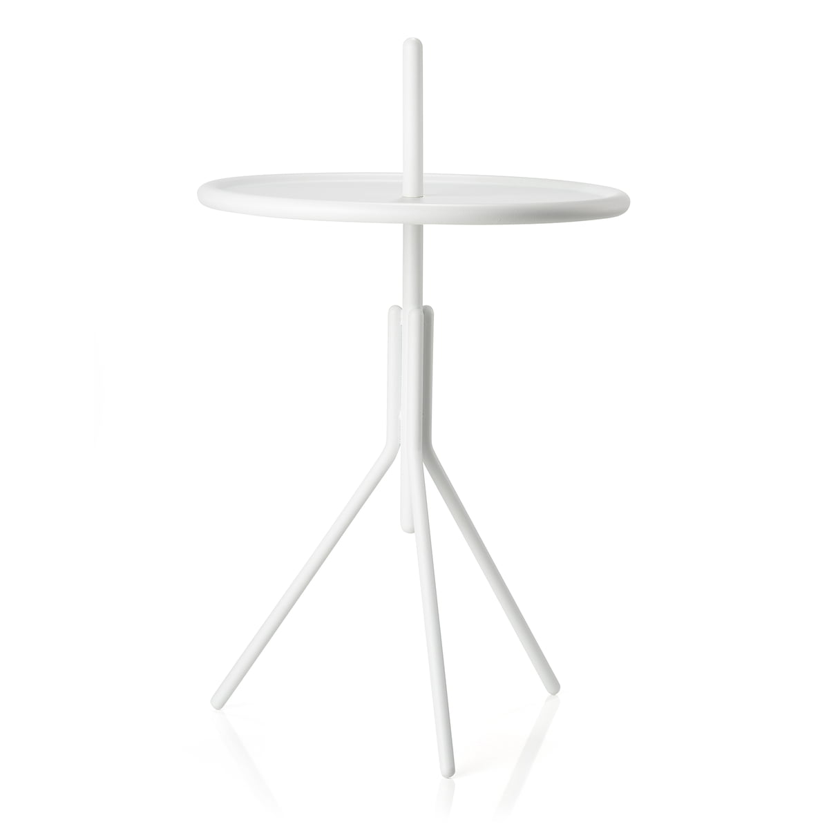 Zone Denmark - Table d'appoint Inu, Ø 33,8 x H 54,5 cm, blanche