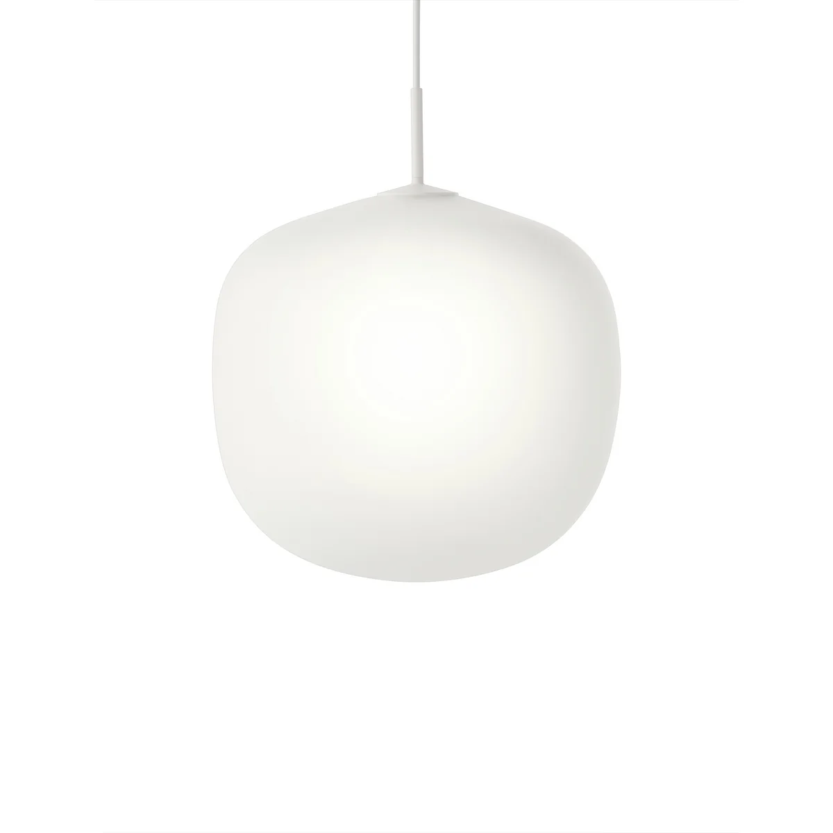 Muuto - Rime Lampe suspendue Ø 45 cm, opale / blanc Muuto - Rime Lampe suspendue Ø 45 cm, opale / blanc