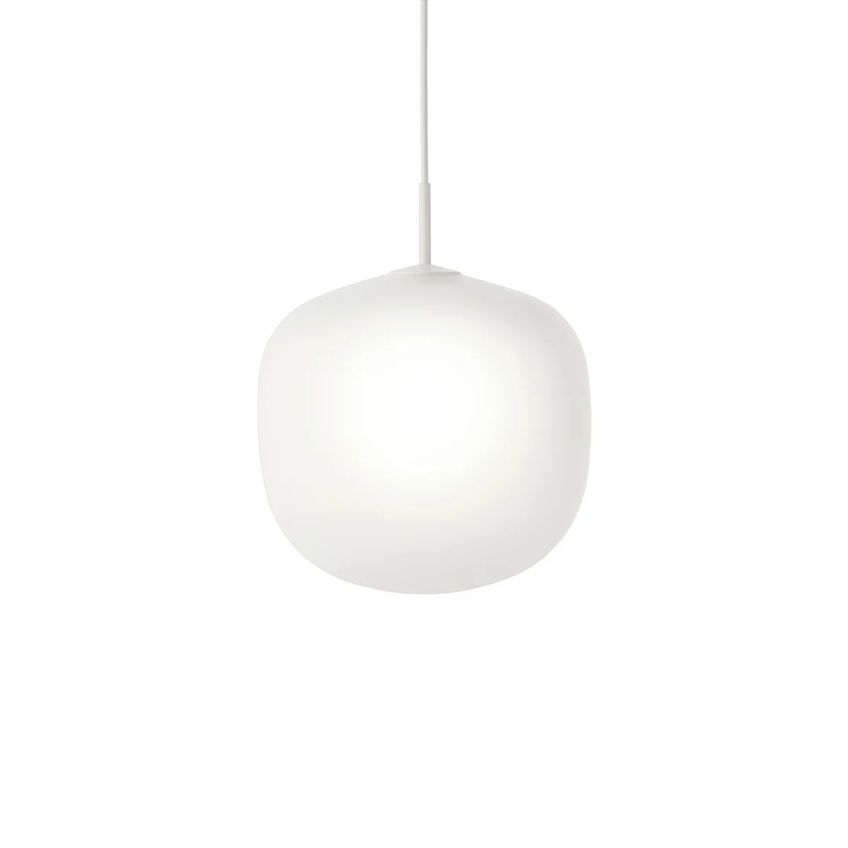 Muuto - Rime Lampe suspendue Ø 37 cm, opale / blanc Muuto - Rime Lampe suspendue Ø 37 cm, opale / blanc