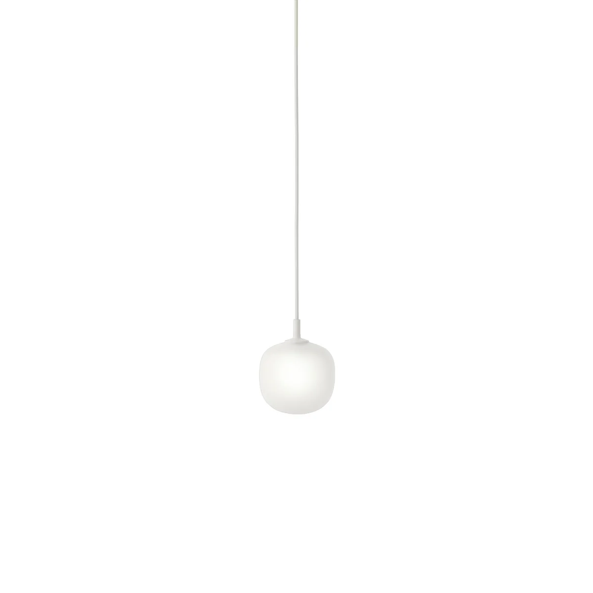 Muuto - Rime Lampe suspendue Ø 12 cm, opale / blanc Muuto - Rime Lampe suspendue Ø 12 cm, opale / blanc