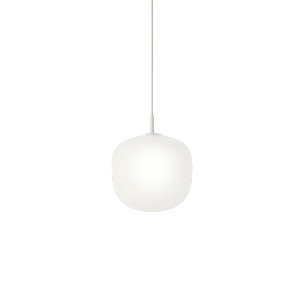 Muuto - Rime Lampe suspendue Ø 25 cm, opale / blanc Muuto - Rime Lampe suspendue Ø 25 cm, opale / blanc