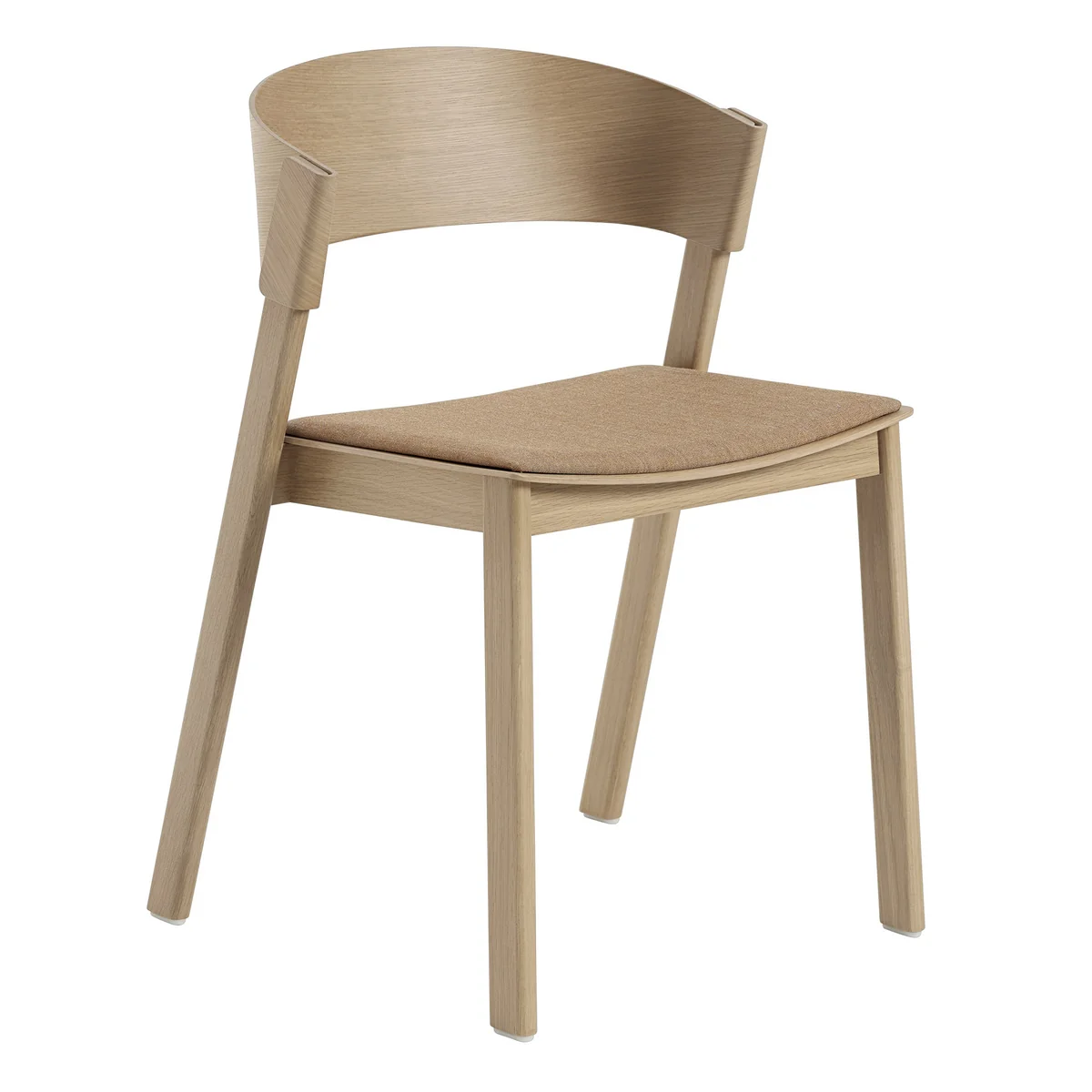 Muuto - Chaise latérale Cover, chêne / Remix 252 Muuto - Chaise latérale Cover, chêne / Remix 252