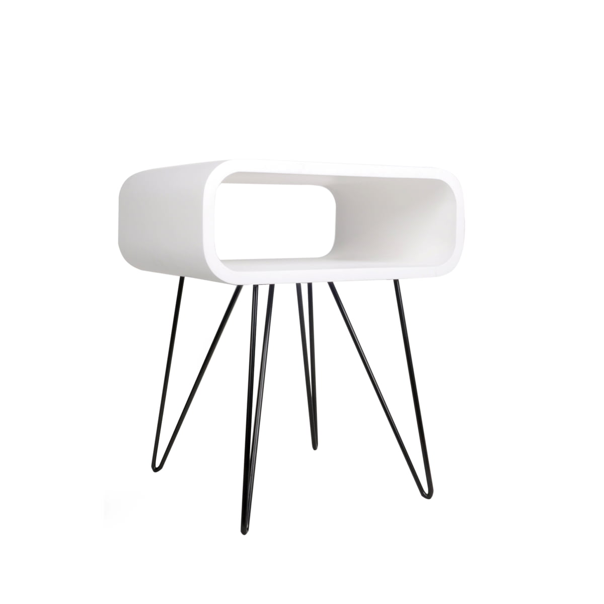 Xlboom - Metro end table blanc / noir