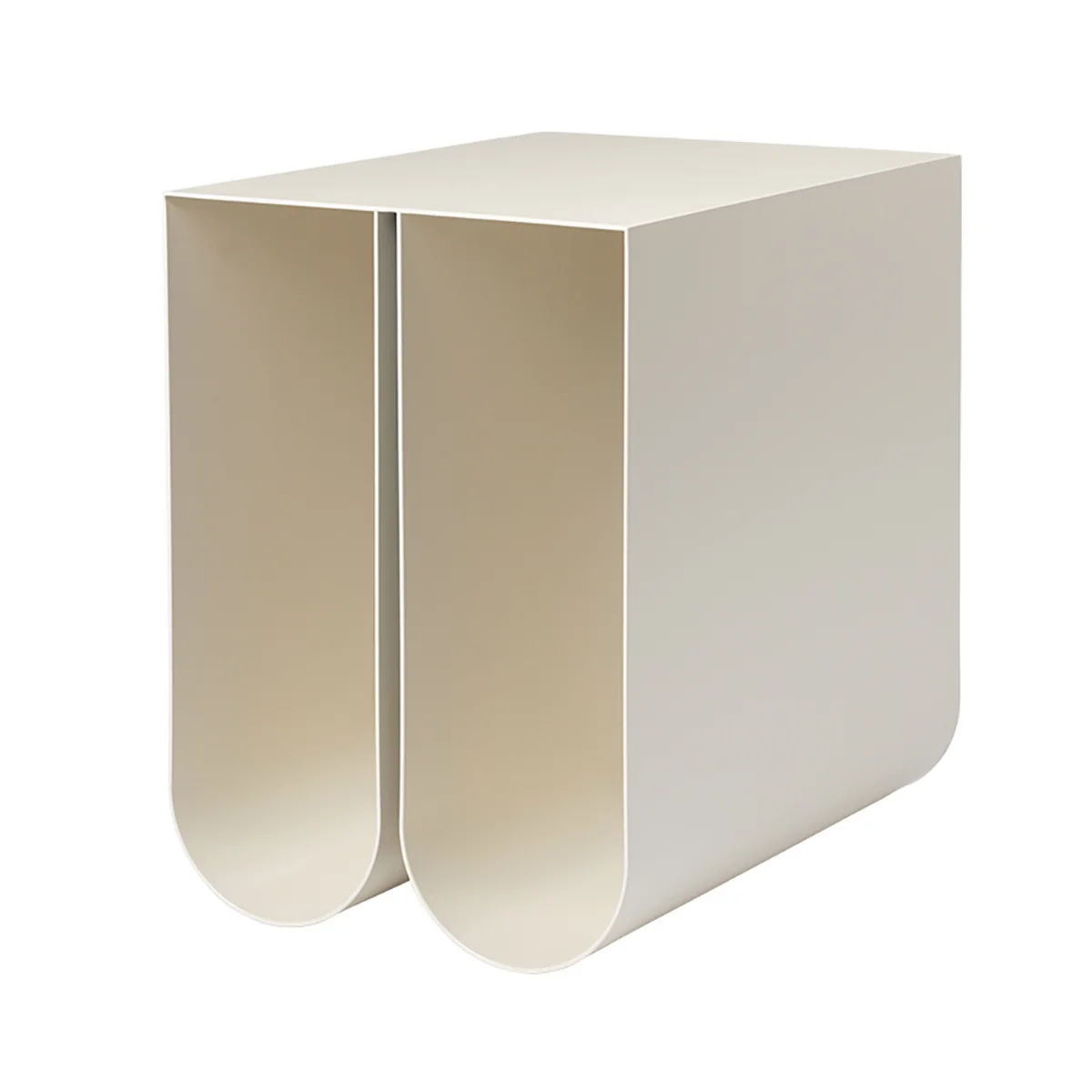 Kristina dam studio - Table d'appoint curved, beige Kristina dam studio - Table d'appoint curved, beige