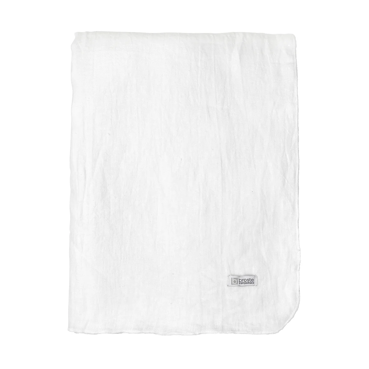 Broste copenhagen - Nappe gracie, 160 x 200 cm, blanc