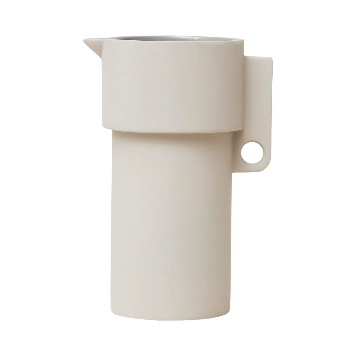 Form & Refine - Pichet alcoa, 1 l, gris clair Form & Refine - Pichet alcoa, 1 l, gris clair