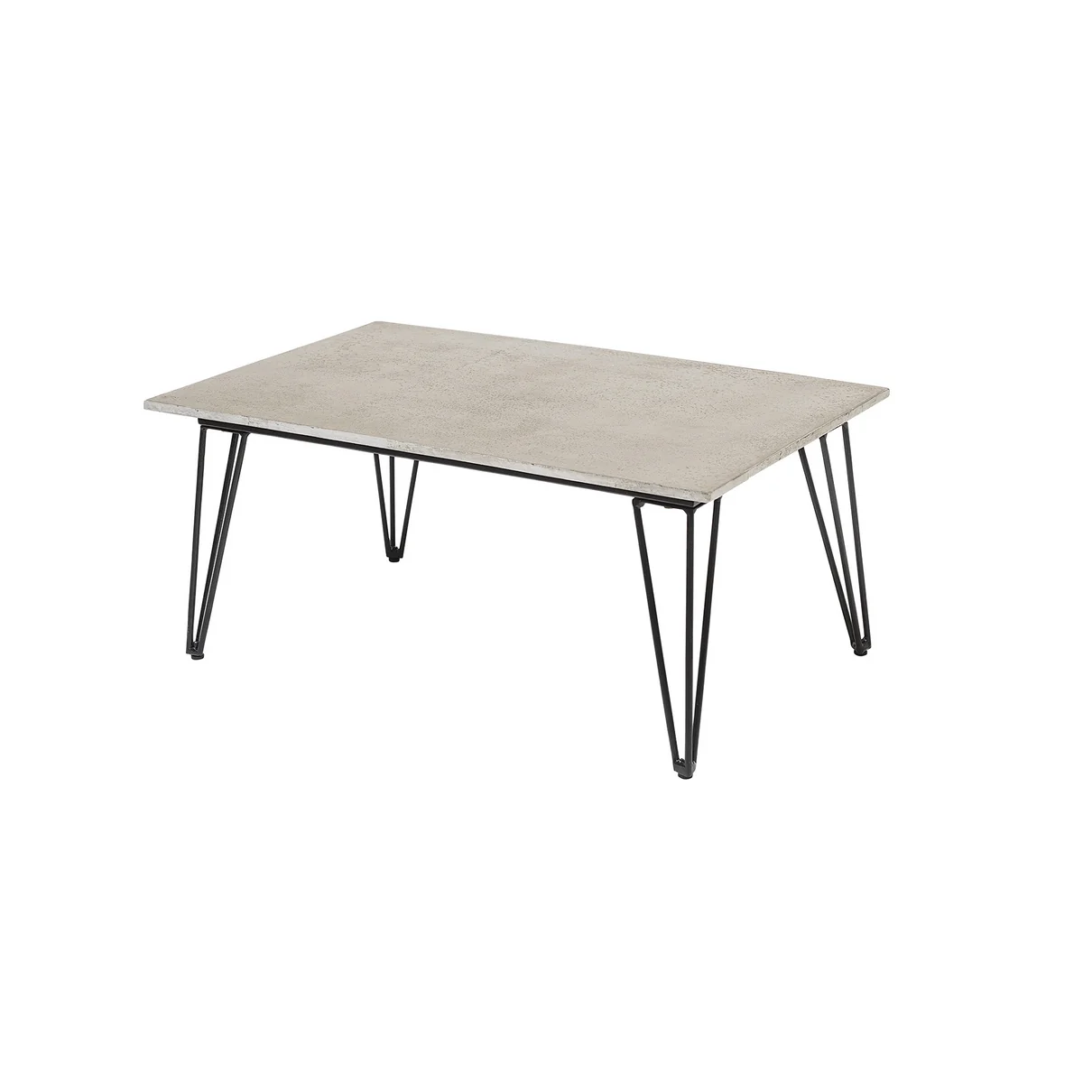 Bloomingville - Mundo Table basse, 90 x 60 cm, béton / gris Bloomingville - Mundo Table basse, 90 x 60 cm, béton / gris