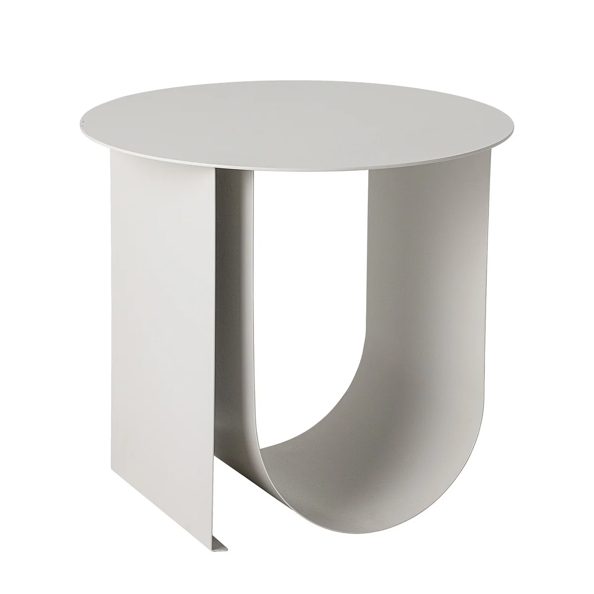 Bloomingville - Cher Table d'appoint, Ø 43 x H 38 cm, gris clair Bloomingville - Cher Table d'appoint, Ø 43 x H 38 cm, gris clair