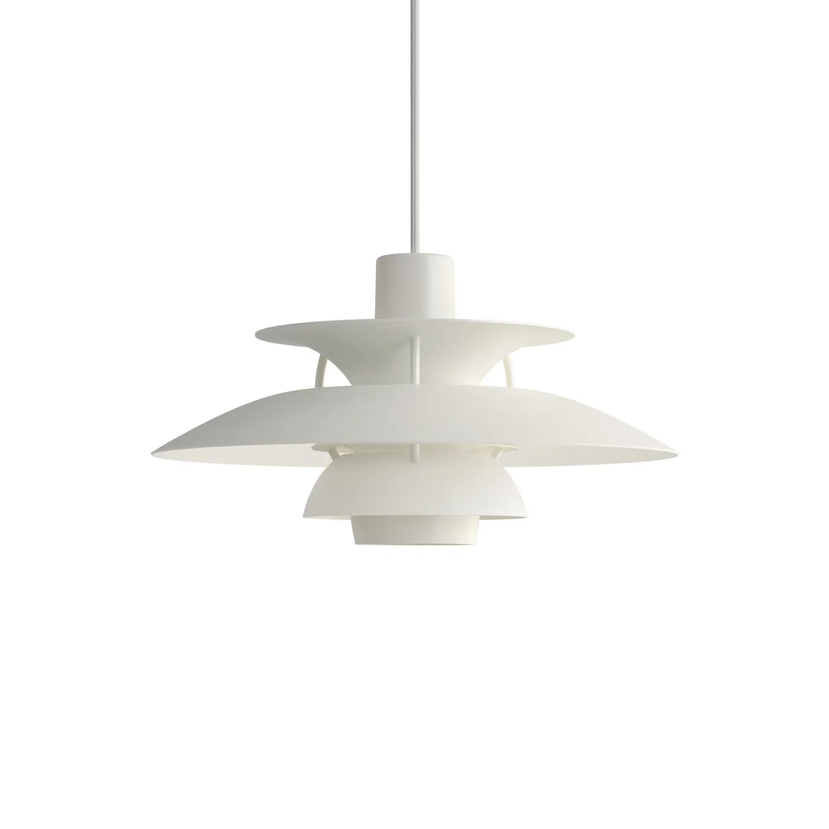 Louis poulsen - Louis poulsen ph 5 mini, monochrome white Louis poulsen - Louis poulsen ph 5 mini, monochrome white