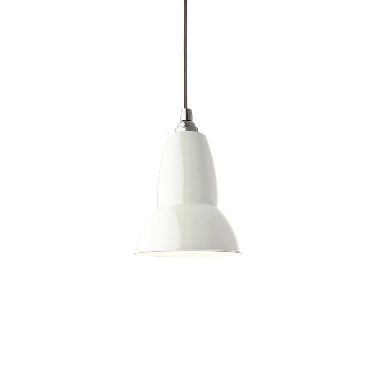 Anglepoise - Original 1227 Lampe suspendue, linen white (câble : gris)
