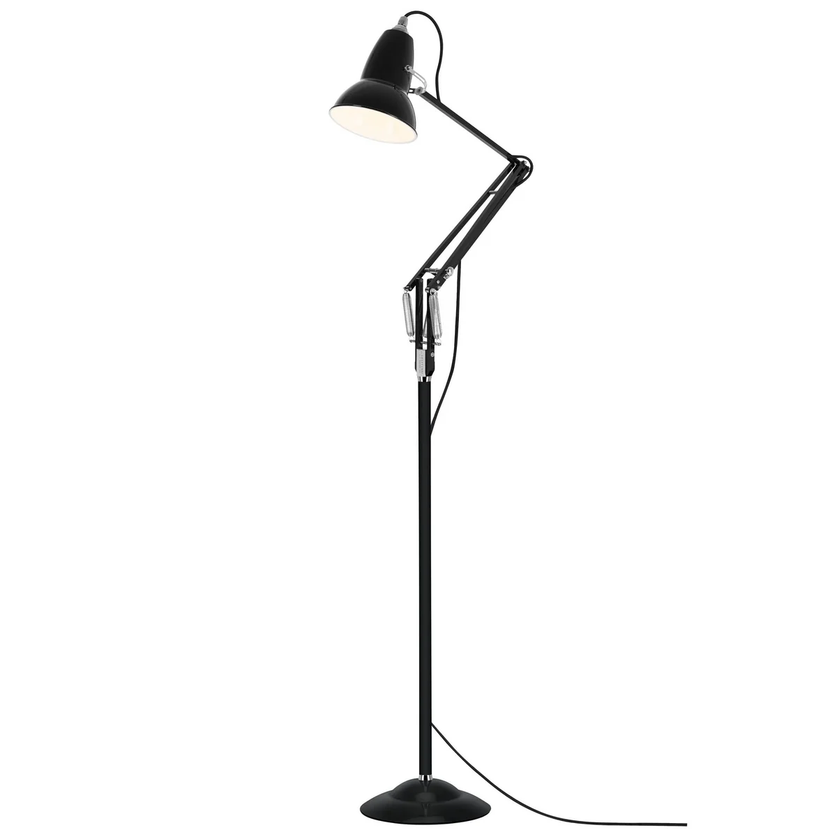 Anglepoise - Original 1227 Lampadaire, jet black (câble : noir) Anglepoise - Original 1227 Lampadaire, jet black (câble : noir)