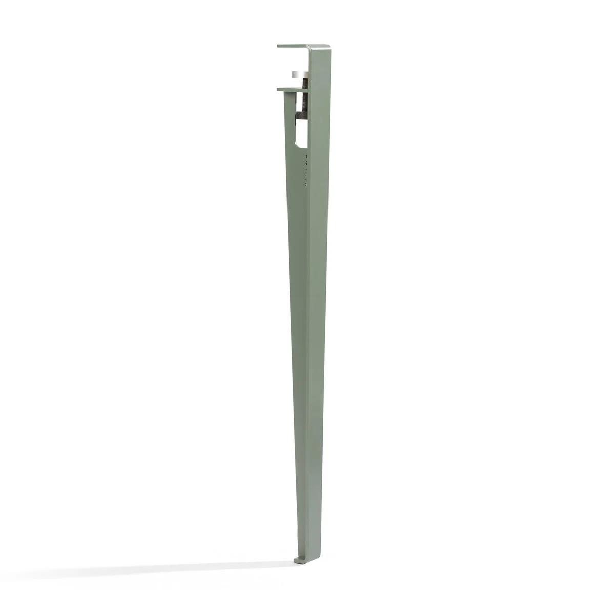 TipToe - Pied de table et de bureau H 75 cm, eucalyptus gris TipToe - Pied de table et de bureau H 75 cm, eucalyptus gris
