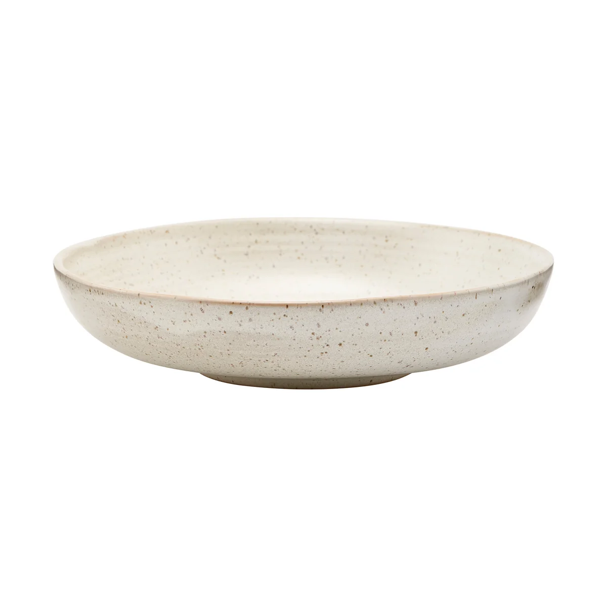House Doctor - Bol Pion, Ø 19 x H 4 cm, gris / blanc