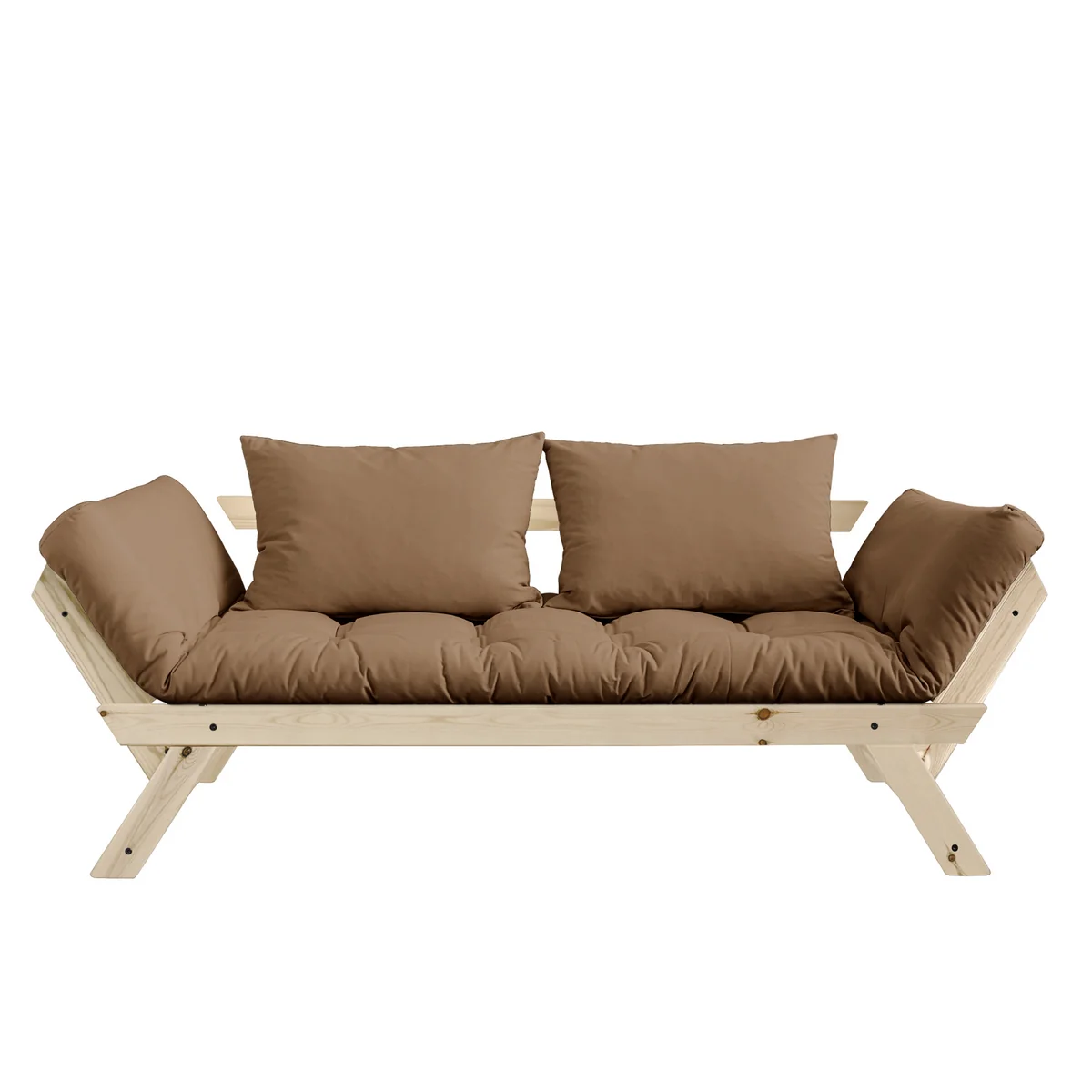 Karup - Bebop Canapé, pin naturel / moka (755) Karup - Bebop Canapé, pin naturel / moka (755)