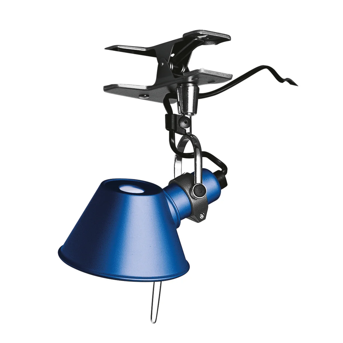 Artemide - Tolomeo Micro Pinza lampe à pince, bleu Artemide - Tolomeo Micro Pinza lampe à pince, bleu