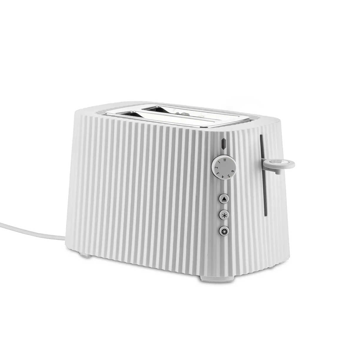 Alessi - Plissé MDL08 Grille-pain, blanc