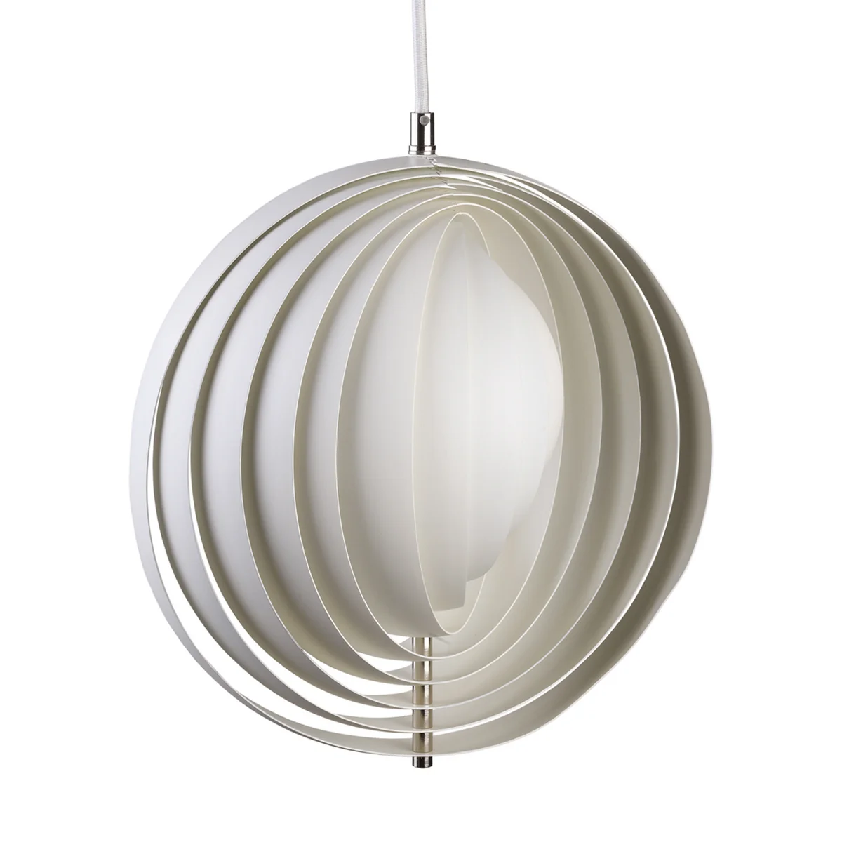 Verpan - Moon Lampe à suspension Ø 44,5 cm, blanche Verpan - Moon Lampe à suspension Ø 44,5 cm, blanche