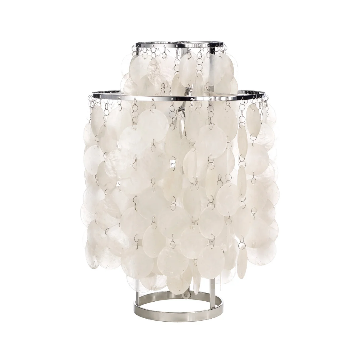 Verpan - Fun 2tm lampe de table ø 27 cm, blanc / argent Verpan - Fun 2tm lampe de table ø 27 cm, blanc / argent