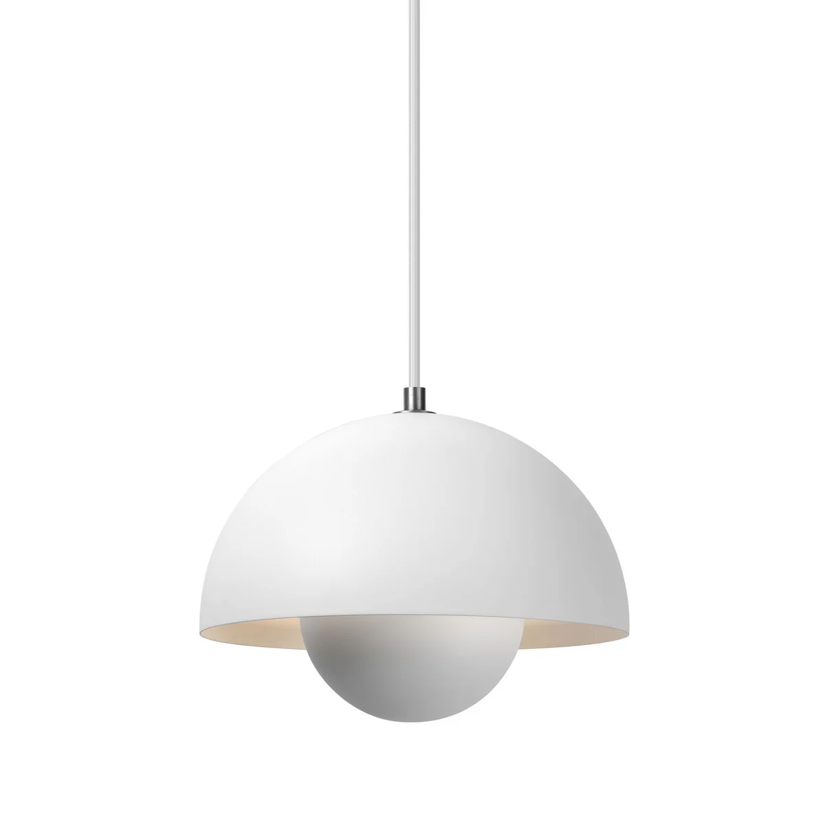 & Tradition - FlowerPot Lampe suspendue VP1, blanc mat & Tradition - FlowerPot Lampe suspendue VP1, blanc mat