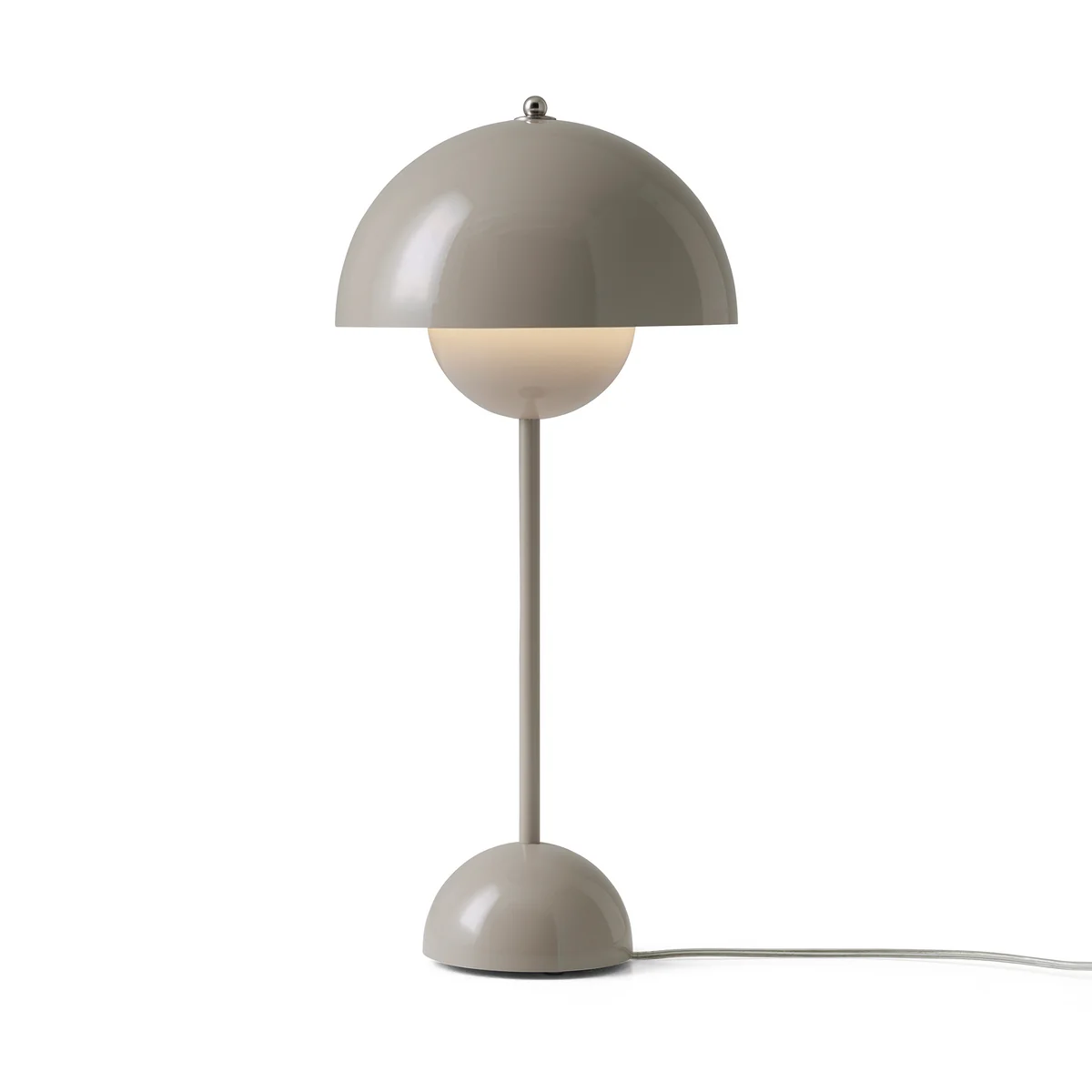 & Tradition - FlowerPot lampe de table VP3, gris-beige & Tradition - FlowerPot lampe de table VP3, gris-beige