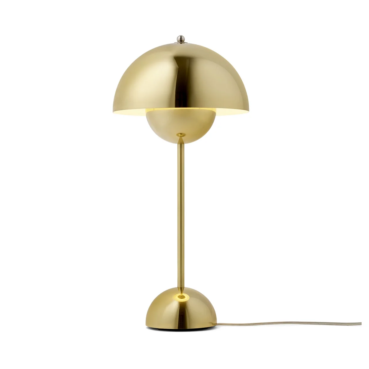 & Tradition - FlowerPot lampe de table VP3, laiton affiné & Tradition - FlowerPot lampe de table VP3, laiton affiné