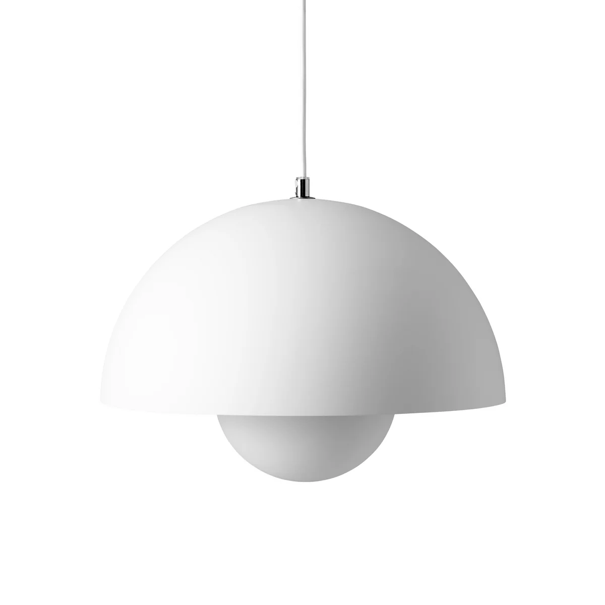& Tradition - FlowerPot Lampe suspendue VP7, blanc mat & Tradition - FlowerPot Lampe suspendue VP7, blanc mat