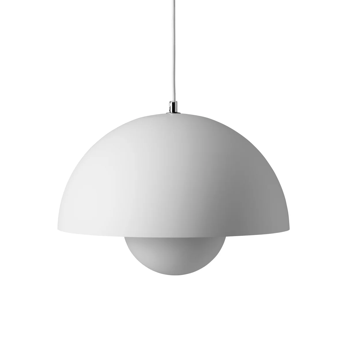 & Tradition - FlowerPot Lampe suspendue VP7, gris clair mat & Tradition - FlowerPot Lampe suspendue VP7, gris clair mat