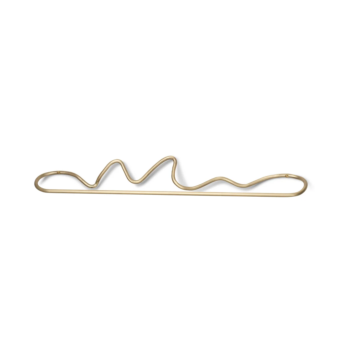 Ferm Living - Curvature Porte-serviettes, laiton Ferm Living - Curvature Porte-serviettes, laiton