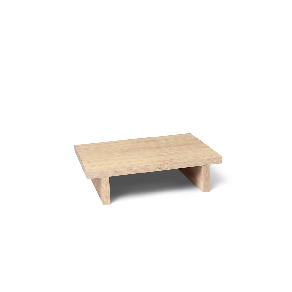 Ferm Living - Kona Low Table d'appoint, 49 x 33,5 cm, Chêne Ferm Living - Kona Low Table d'appoint, 49 x 33,5 cm, Chêne