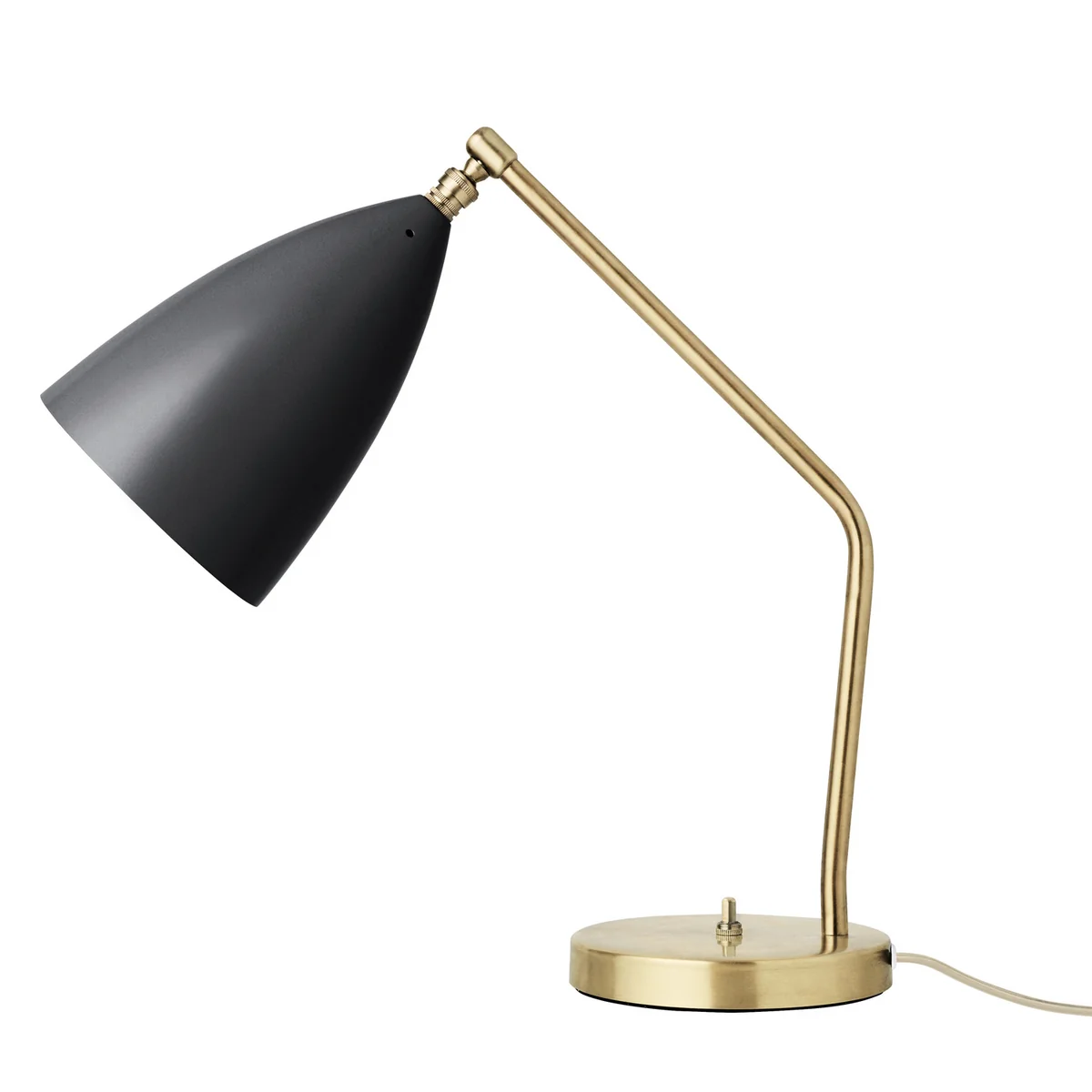 GUBI - Gräshoppa Lampe de table, jetblack (RAL 9005) GUBI - Gräshoppa Lampe de table, jetblack (RAL 9005)