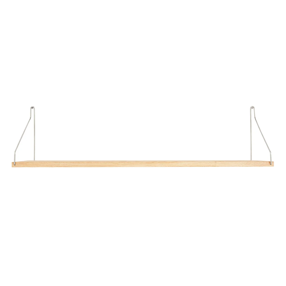 Frama - Shelf Étagère 80 x 20 cm, chêne / acier inoxydable Frama - Shelf Étagère 80 x 20 cm, chêne / acier inoxydable