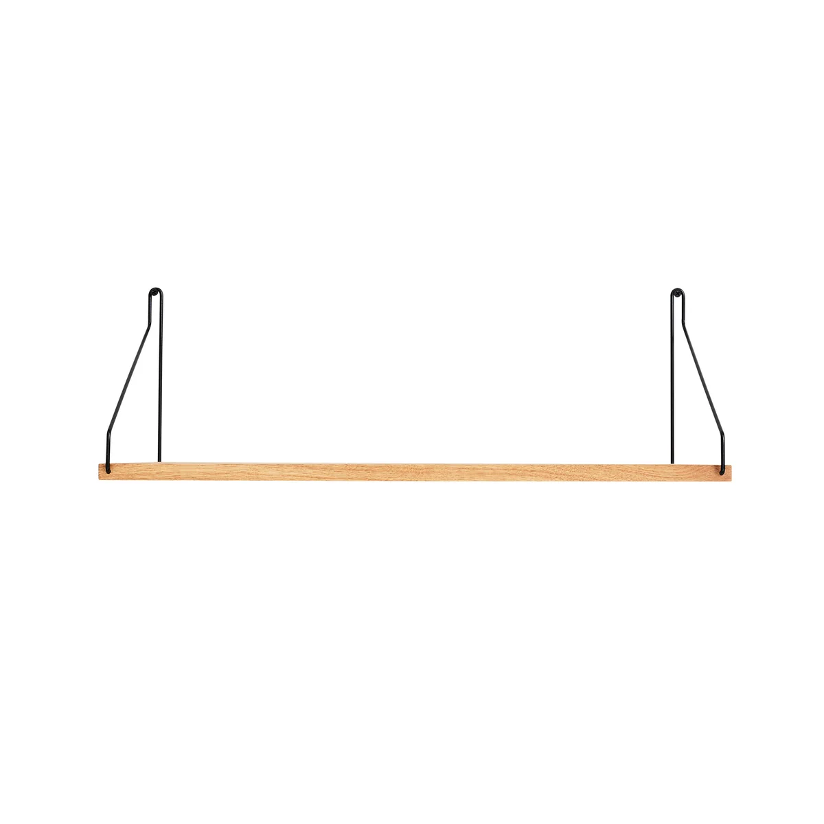 Frama - Shelf Étagère 60 x 20 cm, chêne / noir Frama - Shelf Étagère 60 x 20 cm, chêne / noir