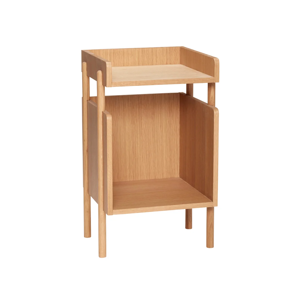 Hübsch Interior - Table d'appoint avec plateau, chêne Hübsch Interior - Table d'appoint avec plateau, chêne