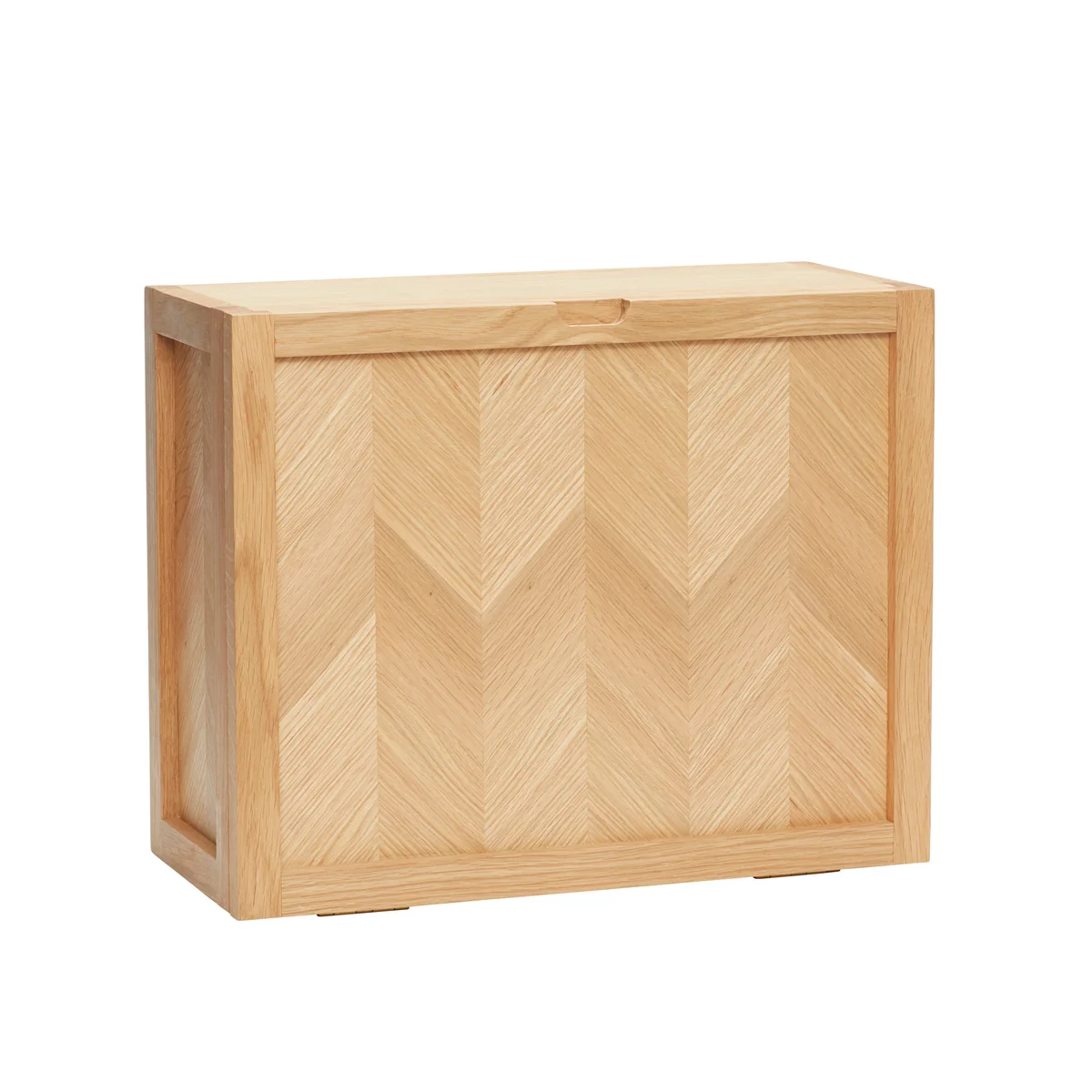 Hübsch Interior - Armoire à chaussures à chevrons, chêne, naturel Hübsch Interior - Armoire à chaussures à chevrons, chêne, naturel