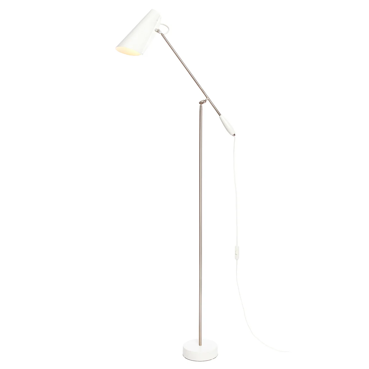 Northern - Birdy Lampadaire, blanc / métallique