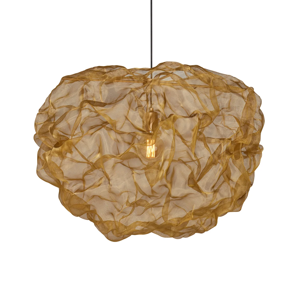 Northern - LA LAMPE Heat Lampe suspendue Mesh, large / laiton