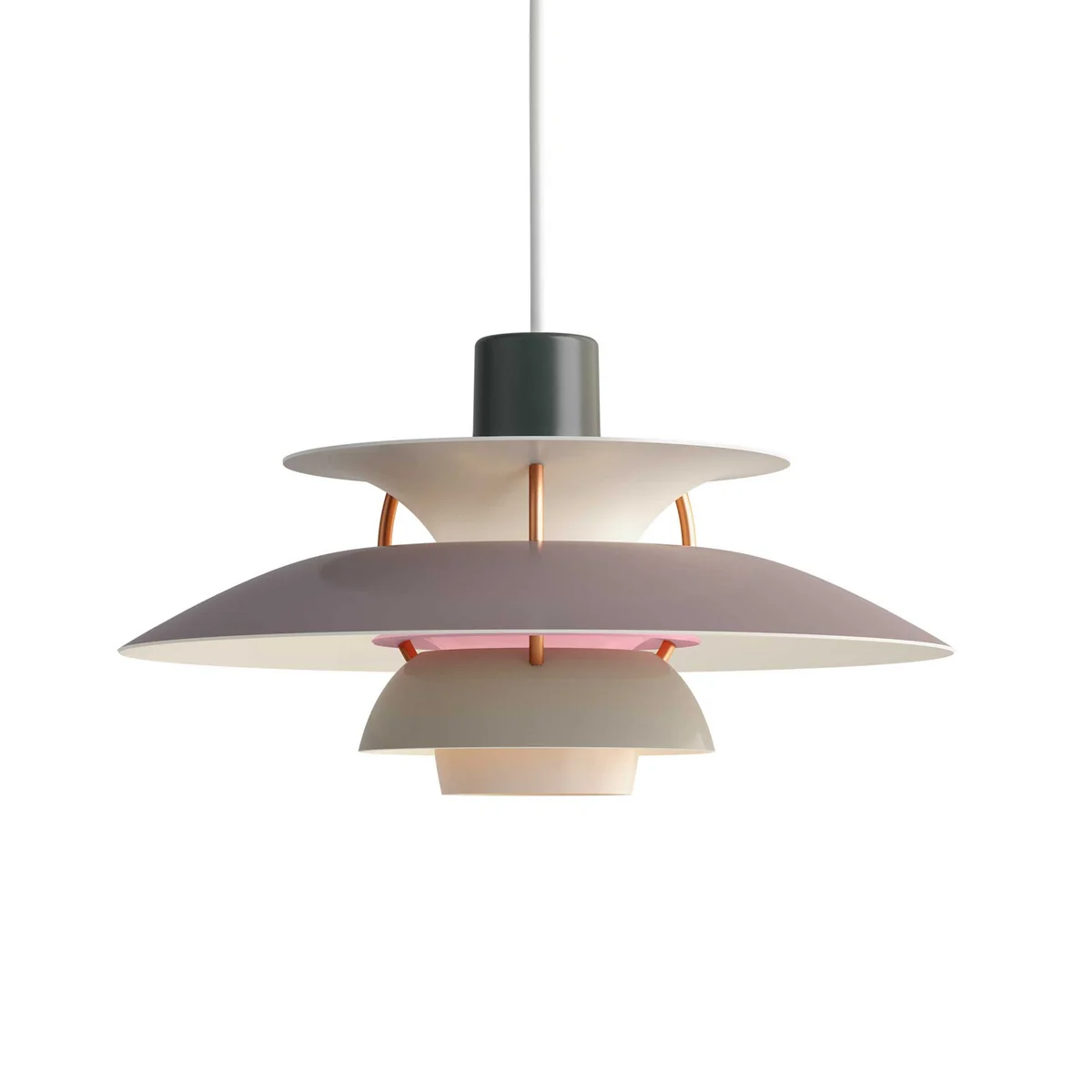 Louis poulsen - Louis poulsen ph 5 mini, gris Louis poulsen - Louis poulsen ph 5 mini, gris