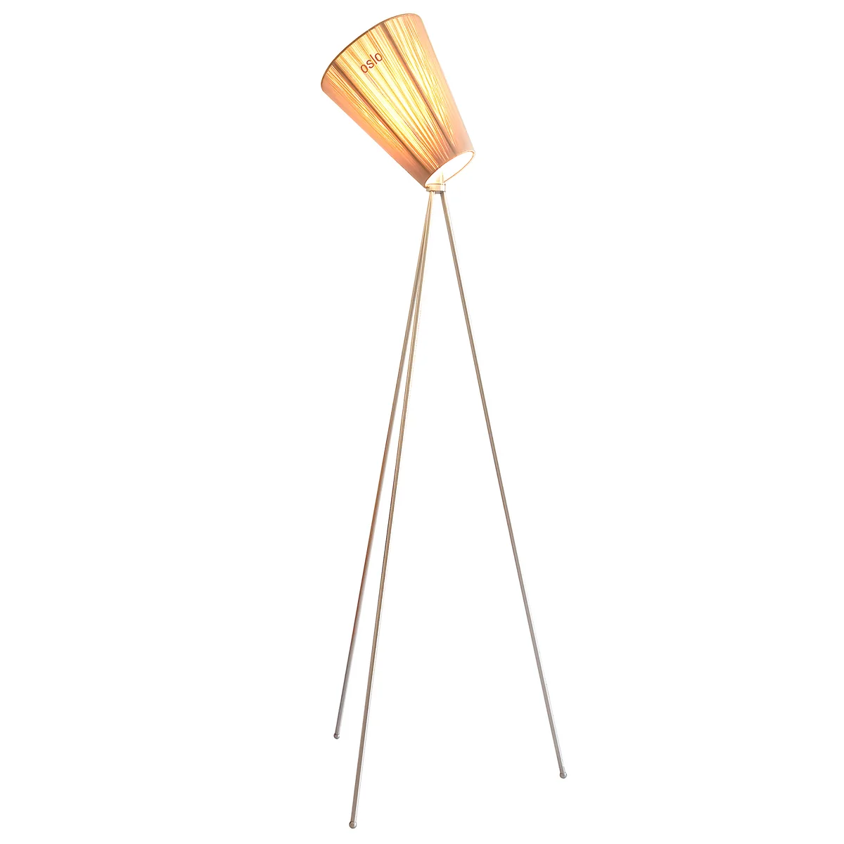 Northern - Oslo Wood Lampadaire, beige / métallique