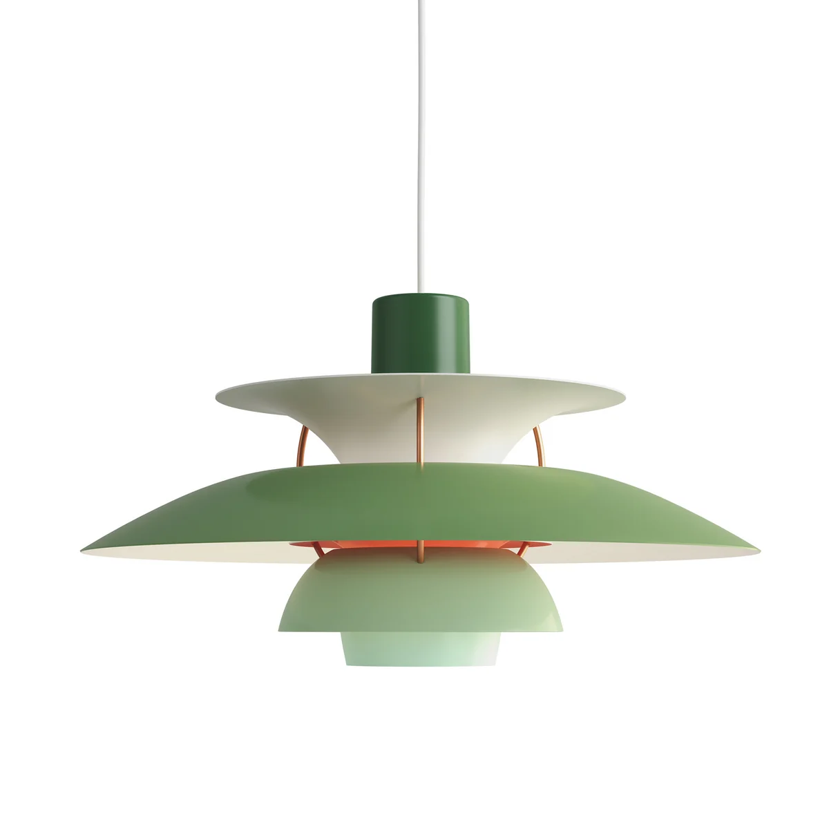 Louis Poulsen - PH 5 lampe suspendue, hues of green Louis Poulsen - PH 5 lampe suspendue, hues of green