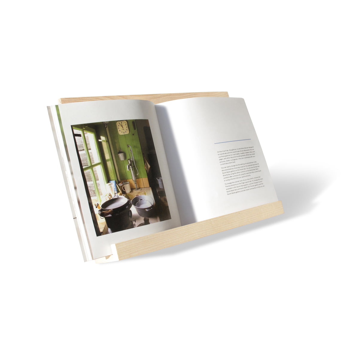 Support de livre de cuisine - Présentoir de Luxe pour Boeken Medium et XL  