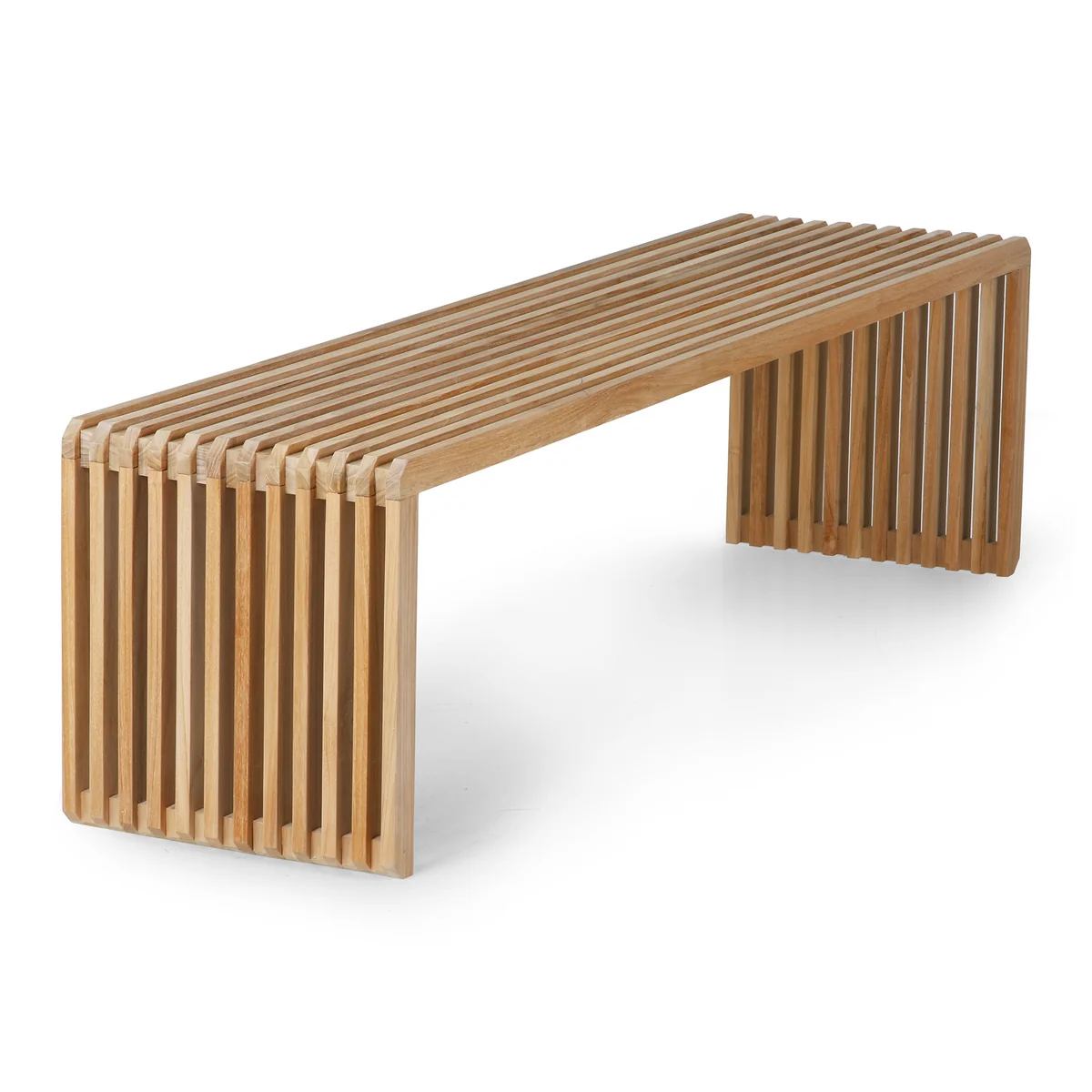 HKliving - Slatted Banc 160 cm, teck naturel HKliving - Slatted Banc 160 cm, teck naturel
