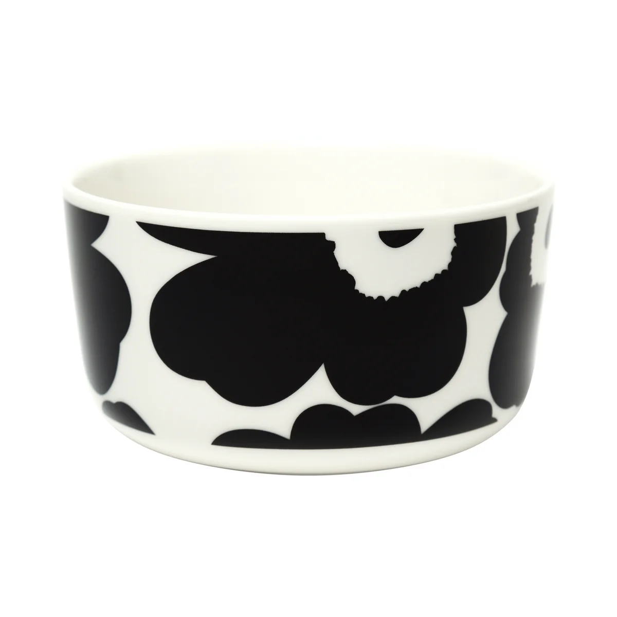 Marimekko - Oiva Unikko Bol 500 ml, blanc / noir