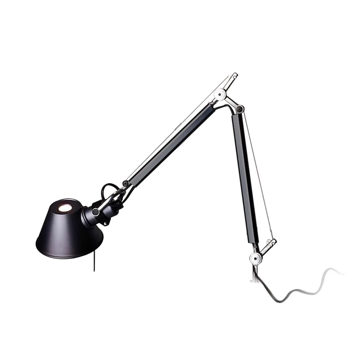 Artemide - Lampe de table « Body » de Tolomeo Mini , noire