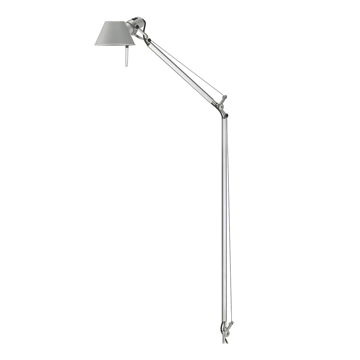 Artemide - Tolomeo Lettura (Halo), Body,aluminium argent