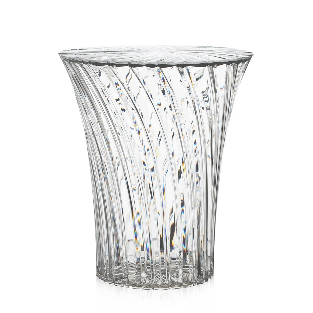 Kartell - Sparkle Tabouret, Ø 38 x H 44 cm, transparent Kartell - Sparkle Tabouret, Ø 38 x H 44 cm, transparent