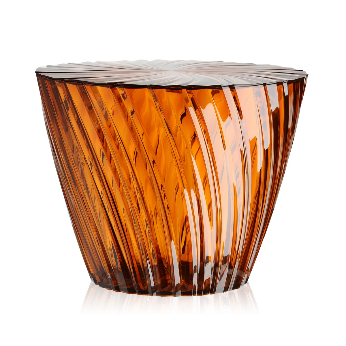 Kartell - Sparkle Table d'appoint, Ø 45 x H 35 cm, ambre Kartell - Sparkle Table d'appoint, Ø 45 x H 35 cm, ambre